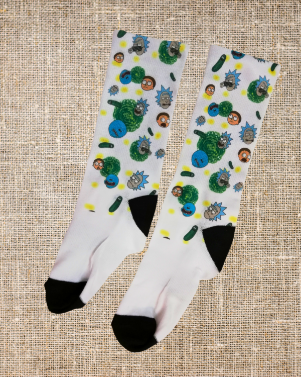 Calcetines Con Talón Rick y Morty